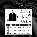 Customized Tapestry Zip Up Jacket