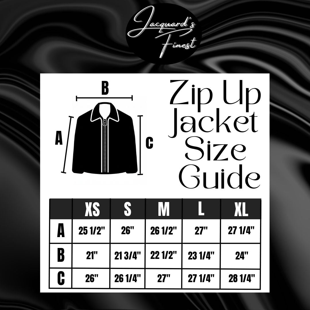 Customized Tapestry Zip Up Jacket