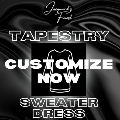 Customized Tapestry Sweater Dress